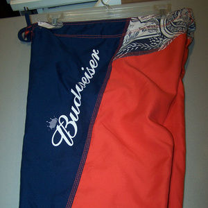 BUDWEIZER SWIM SURFER BEACH BOARD SHORTS S3179